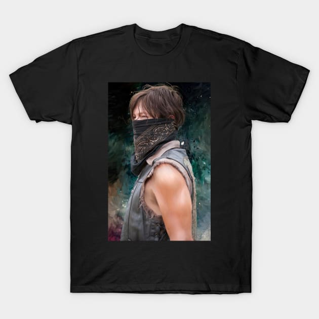 Daryl Bandana T-Shirt by EvoComicsInc